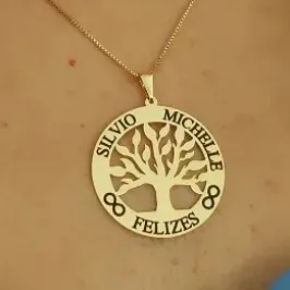 Colar Árvore da Vida Personalizado